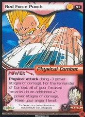 Red Force Punch - 093 - Unlimited Edition - Flat Foil